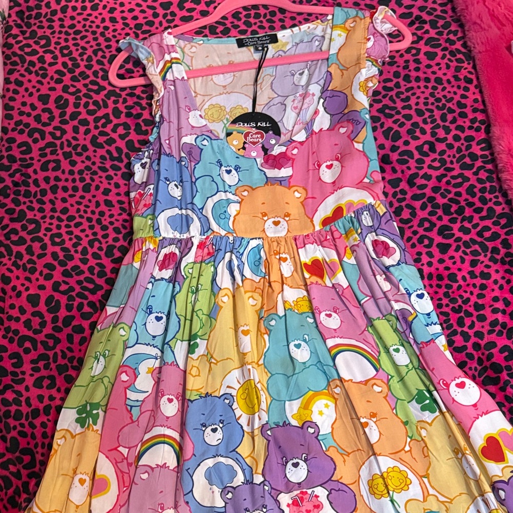 Dolls Kill Multicolor Care Bears Dress